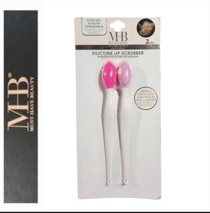 MHB Silicone Lip Scrubber Set (2) Brushes